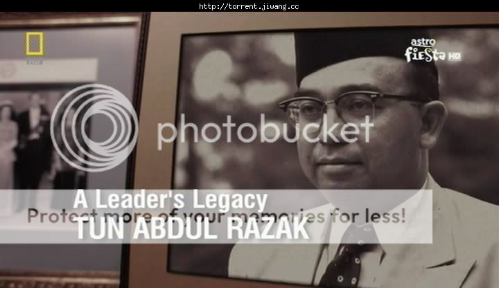 a leaders legacy tun abdul razak poster -