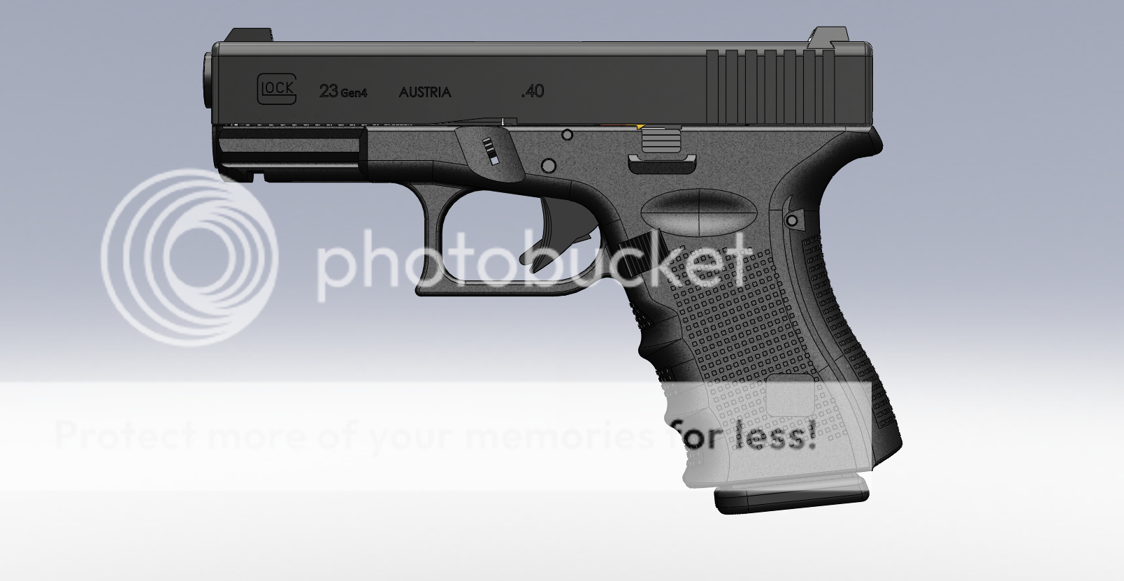 Glock 23: SolidWorks Model > Handgun Discussions > AR15.COM